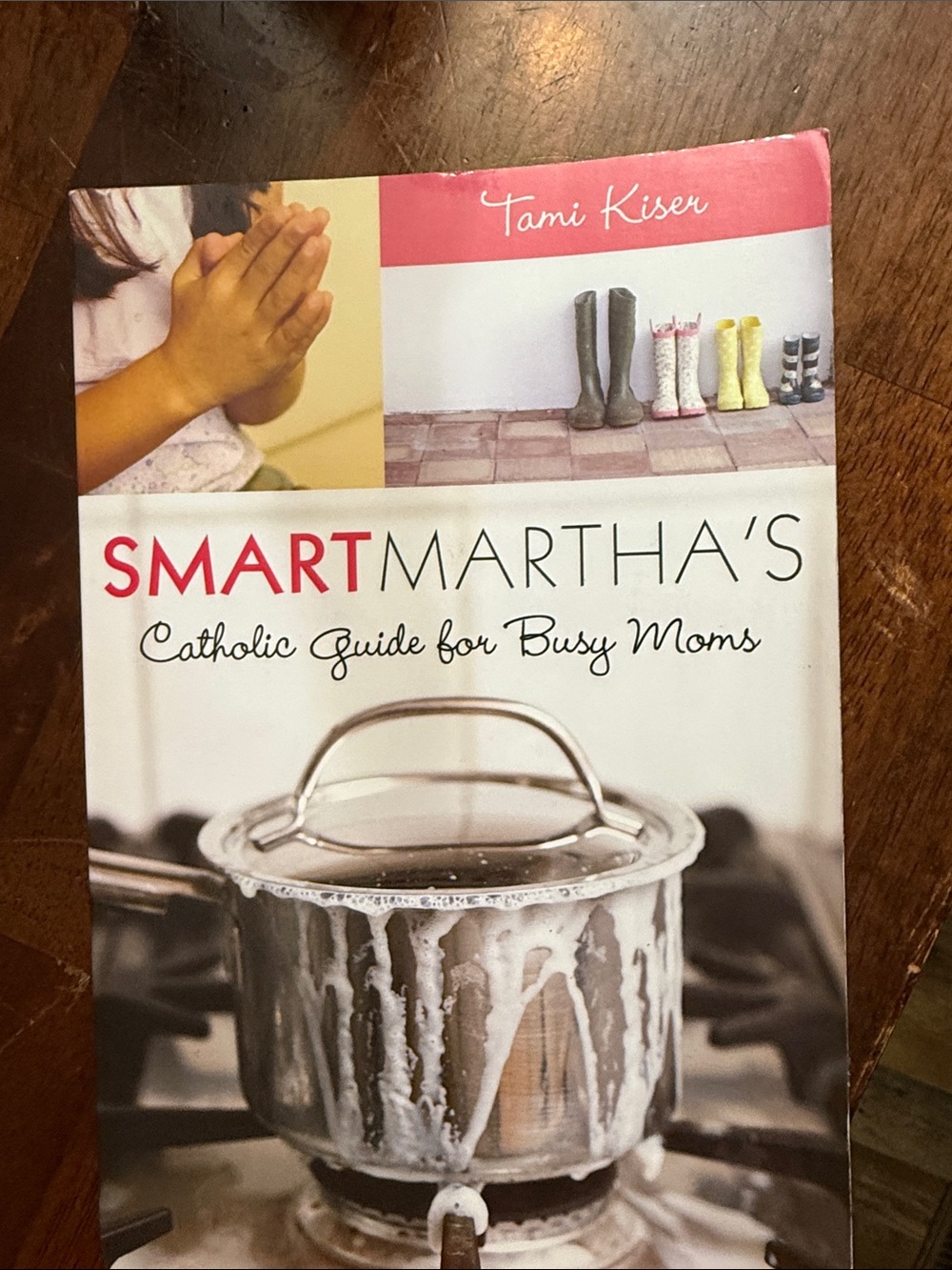 Martha Stewart SmartMartha's Catholic Guide for Busy Moms - Pink, White, Cream